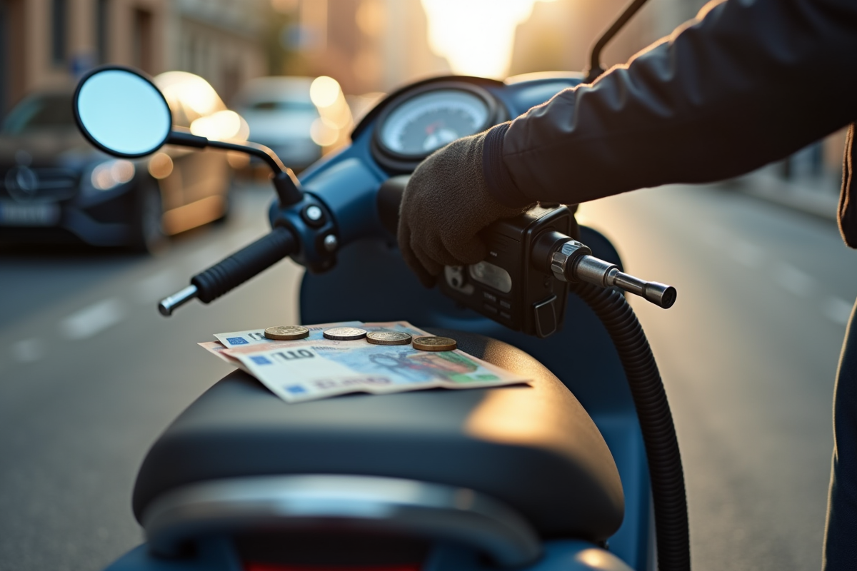 carburant scooter